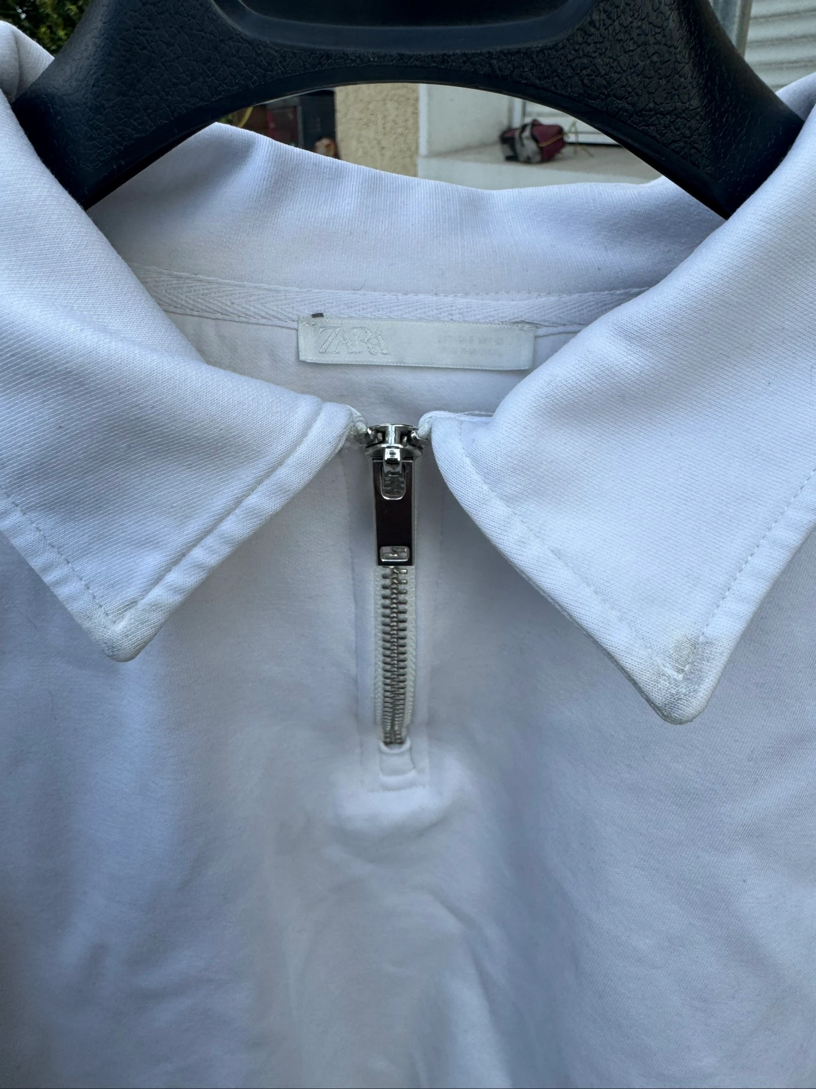 Turn-back collar sweatshirt – photo 2